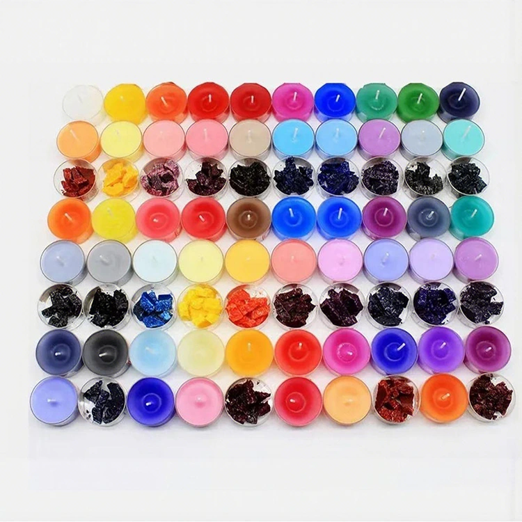 Block kynttilän väriaineet